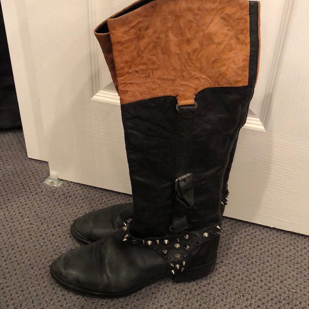 Sam Edelman studded riding boots